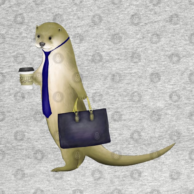 Otter Going To Work by OtterFamily